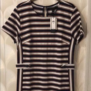 Banana Republic Nautical Striped Dress NWT